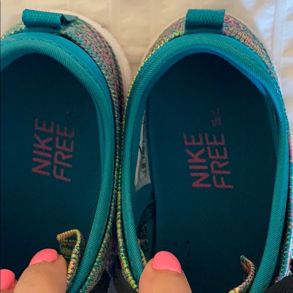Nike Free 5.0 multi color size 6. - Picture 9 of 10